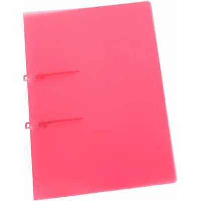 Obrázok produktu pre Eichner 10 Schlaufenhefter Kunststoff rot DIN A4