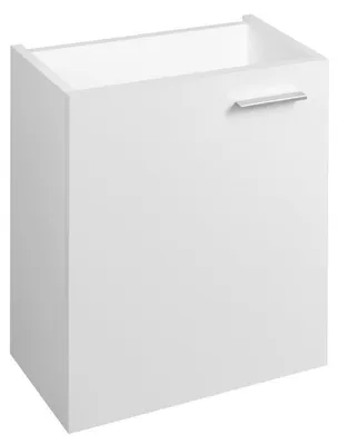 Image de ZOJA Meuble bas 39,5 x 50 x 22 cm, blanc