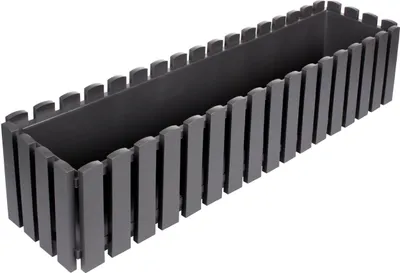 Produktbild von 2er Multipack Fency Blumenkasten anthrazit 75 cm