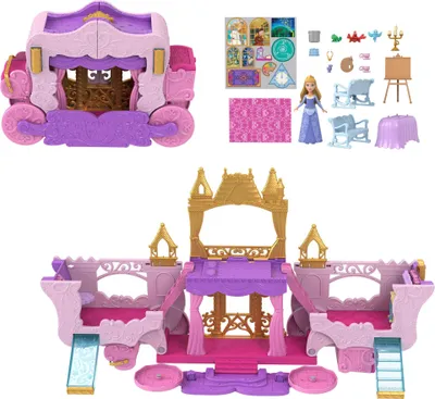 Immagine prodotto di Carrozza Per Bambole Piccole Principesse Disney Al Castello