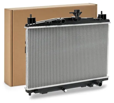 Produktbild von RIDEX 470R0105 Kühler Wasserkühler Motorkühler für MAZDA 2 Schrägheck (DE, DH3) 2 Stufenheck (DE)