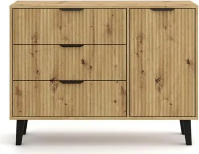 Image de Commode à 3 tiroirs Borg Duo