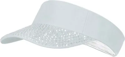 Produktbild von Sonnenvisier Cap mit Strass weiß
