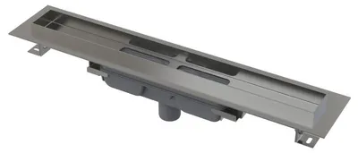 Obrázek produktu pro ALCA APZ1106-300 Professional Low - Podlahový žlab s okrajem pro plný rošt, svislý odtok