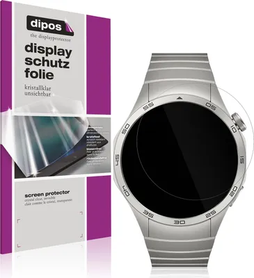 Produktbild von 6x Schutzfolie für Huawei Watch GT4 46mm klar Displayschutzfolie Folie Display Schutz dipos