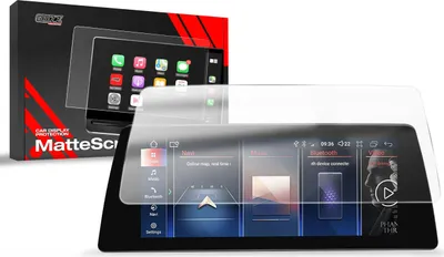Produktbild von Matte Autodisplayfolie für BMW 2 F22 F23 Android Radio 10,25" (2013-2021), Grizz Protector