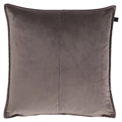 Produktbild von Overseas Middlestitch Kissen - 45 x 45 cm – Samt – Taupe