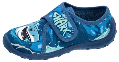 Produktbild von Fischer Markenschuh Kinder-Klett-Hausschuh