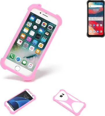Produktbild von K-S-Trade Handy Hülle kompatibel mit UMIDIGI Bison GT2 Schutz Hülle Bumper Silikon Schutz Hülle Cover Case Silikoncase Silikonbumper TPU Softcase