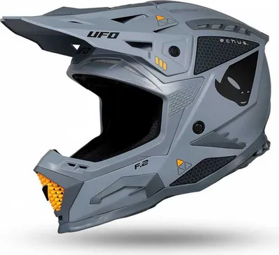 Zdjęcie produktu dla Kask terenowy Ufo Echus, szary, rozmiar XL