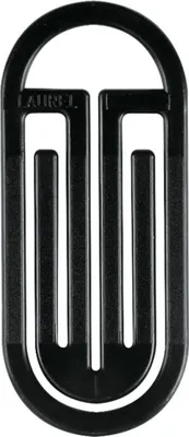 Produktbild von Büroklammern King Klip mit Bogen 62mm VE=50 Stück schwarz