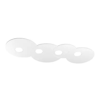 Obrázek produktu pro Moderní obdélníkové stropní svítidlo Cloud Metal White 4 světla Gx53