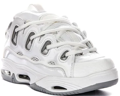 Produktbild von Osiris D3 2001 In White Grey For Men – 7 UK - 40.5 EU - 8 US / White Grey