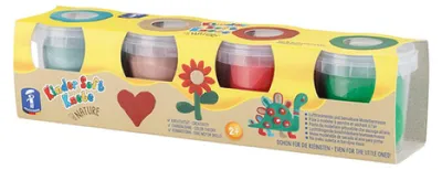 Image de Feuchtmann Nature Pâte à modeler Couleurs assorties 4 pièce