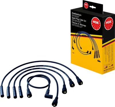 Produktbild von Zündleitungssatz 5 Kabel schwarz NGK Aftermarket-Expertise für PEUGEOT 309
