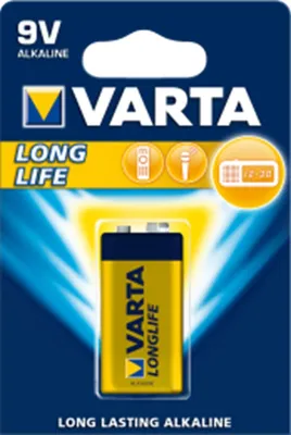 Produktbild von Varta Longlife Extra 9 V block Einwegbatterie Alkali