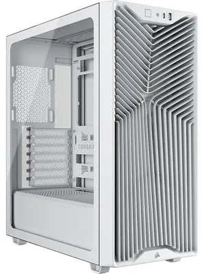 Produktbild von PC-Gehäuse CORSAIR 3200D RS, Midi-Tower, 3 RS120-Lüfter, Weiß