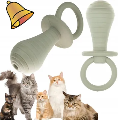 Produktbild von Hundespielzeug Katzenbeißring mit Glocke