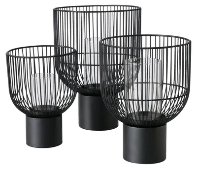 Produktbild von Kerzenhalter aus Metall CANDY, 3er-Set