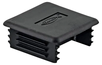 Produktbild von Abdeckkappen FEC 41 B (schwarz, 100 Stück)