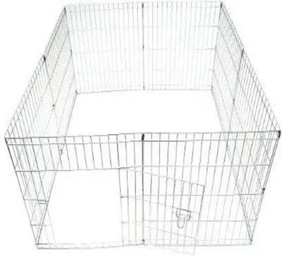 Produktbild von Famanu Hundebox Faltbar - 123 x 123 x 61 cm