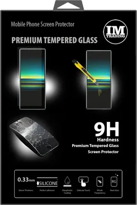 Produktbild von cofi1453® Schutzglas 9H kompatibel mit SONY XPERIA 1 Displayschutzfolie Panzerfolie Passgenau Glas