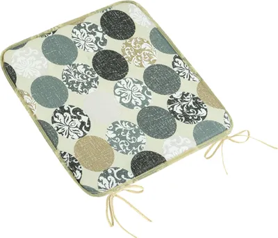 Obrázok produktu pre Hladký sedací vankúš BERTA – 40 x 40 cm – sivý