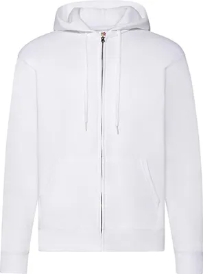 Produktbild von Fruit of the Loom 62-062-0 | Classic Hooded Sweat Jacket - Farbe: Royal Blue - Größe: XXL