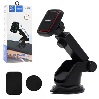 Immagine prodotto di Supporto magnetico per auto DENMEN MAGNETIC per telefono, da cruscotto, modello DH10