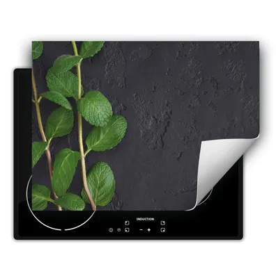 Produktbild von DarHaus Herdabdeckplatte 80x52 cm Anti Rutsch Matte Aufrollbar, Minze