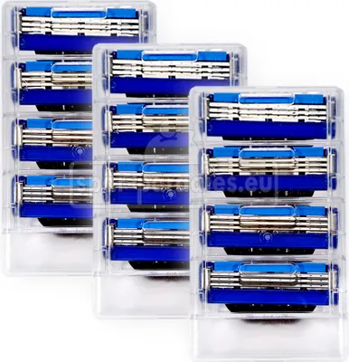 Produktbild von Gillette Mach 3 Turbo Rasierklingen, 4er Blister-Pack x 3