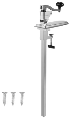 Produktbild von SucceBuy Manueller Tischdosenöffner für Dosen bis zu 40 cm Höhe, höhenverstellbarer Konservenöffner mit Schrauben und Tischklemme, ideal für den Einsatz in Restaurants und Hotels