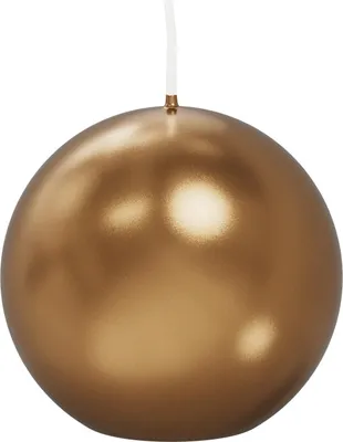 Produktbild von Kugelkerzen Gold Ø 60 mm, 16 Stück