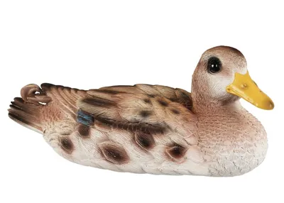 Obrázek produktu pro Progarden zahradní figurka kachna hnědá polyresin 10,5x23,5x10 cm