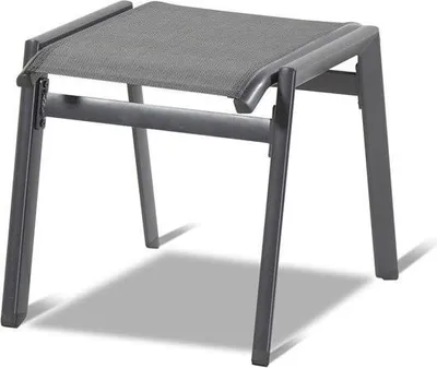 Produktbild von HARTMAN Aruba Hocker, xerix/anthrazit, Aluminium/Textilene, 55x49x47cm
