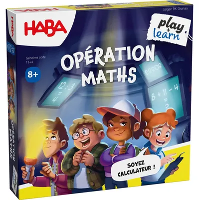 Produktbild von Haba Lernspiel Opération maths - buntes Rechenspiel für Kinder
