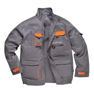 Produktbild von Portwest TX10 Portwest Texo Kontrast-Jacke Grey Gr. M