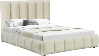 Image de Lit avec coffre "Annie" 180 x 200 cm - Beige