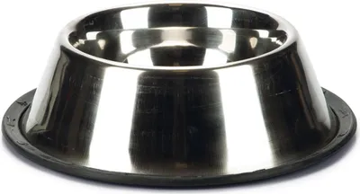 Produktbild von Beeztees Edelstahl  Langohrnapf  Hundenapf  rutschfest 0,9l