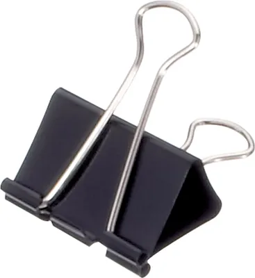 Obrázek produktu pro MAUL Sklopné svorky mauly® Pružinová ocel Kov 12 kusů 50 mm černé