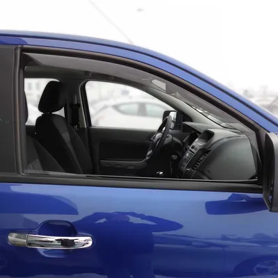 Zdjęcie produktu dla Owiewka przeciwdeszczowa do Ford Ranger 2012-2024 4trg ciemny akryl 2szt