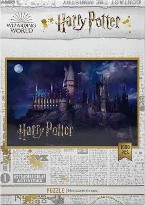 Produktbild von Sd Toys Harry Potter Hogwarts Schloßpuzzle 50 Stücke Durchsichtig  Durchsichtig One Size