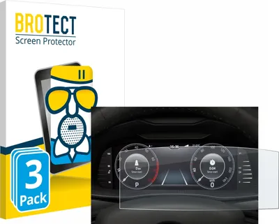 Produktbild von 3x BROTECT Entspiegelungs Schutzglas für Skoda Virtual Cockpit 10.25" Schutzfolie Panzer Folie Glas Display Schutz matt