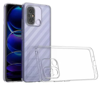 Obrázok produktu pre Pre Xiaomi Redmi 11A / 12C / Poco C55 Silikónová ochrana Transparentný kryt mobilného telefónu Puzdro kryt