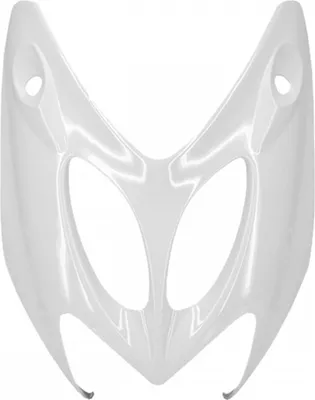 Image de TNT Carénage avant compatible avec Yamaha Aerox, MBK Nitro, blanc