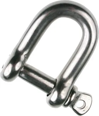 Produktbild von Schäkel kurze Form Rundschäkel D Schäkel Edelstahl A4 ARBO-INOX® Größe - 6mm