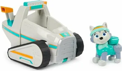 Produktbild von Paw Patrol - Schneemobil mit Everest-Figur, Spielfahrzeug