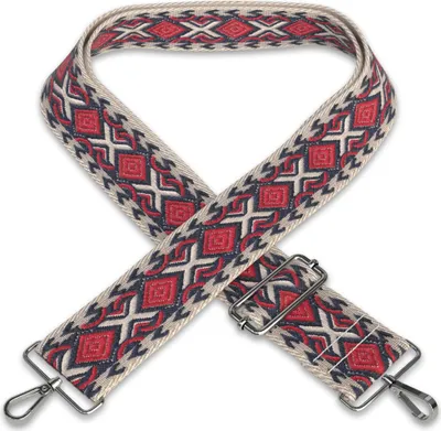 Produktbild von ARTVALL - Taschenband, Umhängeband für Tasche, Schultergurt verstellbar, 85 - 155 cm, Handtaschenband mit Karabiner DIY in Rot