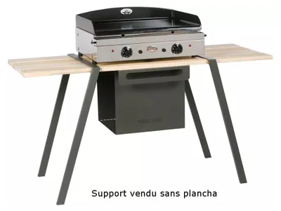 Image de Support plancha taupe - Forge Adour - SPIT600 -