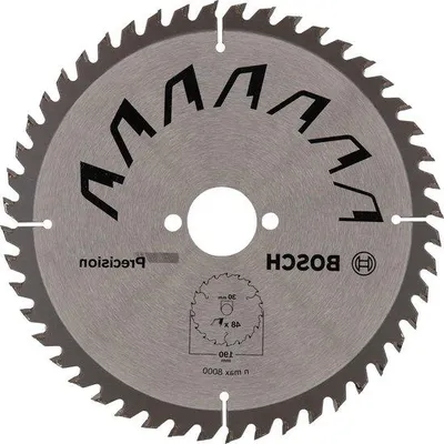 Image de Lame de scie circulaire tranchante de précision - Ø 190 x 25/15 x 30 mm - 48 dents - ATB - Bois.